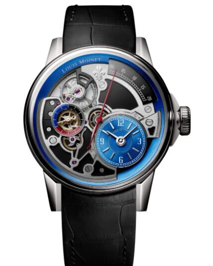 Louis Moinet Tempograph Spirit Replica Watch LM-85 Titanium